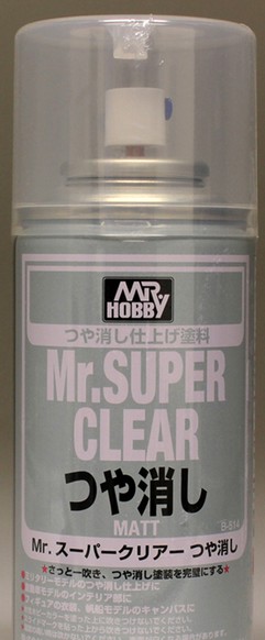 Mr.Hobby GSI-B514 - Super Clear Matt Flat Acrylic Spray 170ml