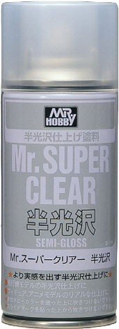 Mr.Hobby GSI-B516 - Super Clear Semi Gloss Acrylic Spray 170ml