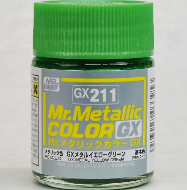 Mr.Hobby GSI-GX211 - GX Metal Green - 18ml