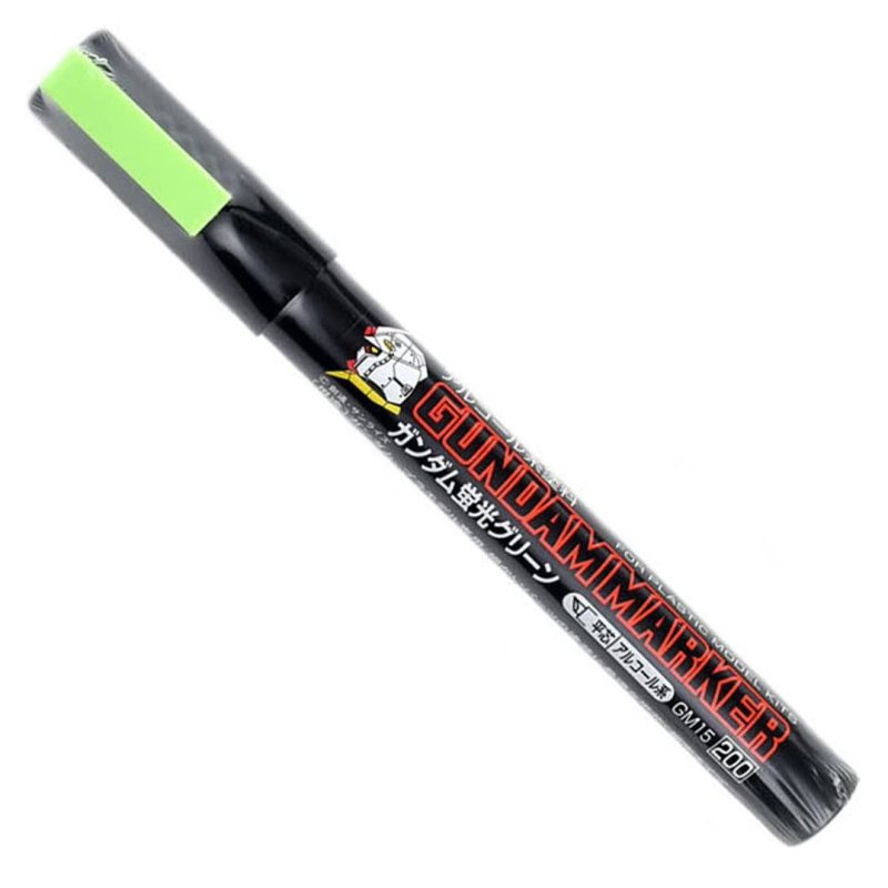 Mr.Hobby GSI-GM15 - GM15 Gundam Marker Gundam Fluorescent Green (Paint)