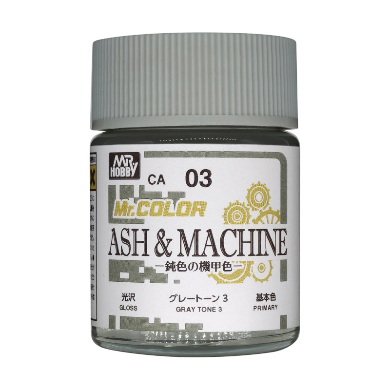 Mr.Hobby CA03 - Mr. Color Ash & Machine Gray Tone 3(Gloss)