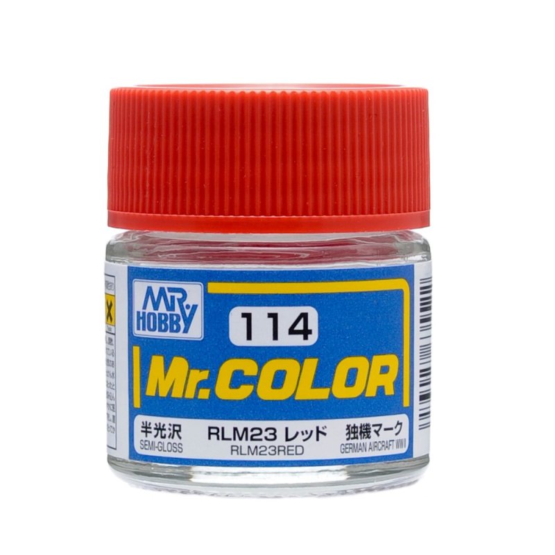 Mr.Hobby GSI-C114 - Semi-gloss - RLM23 Red - 10ml