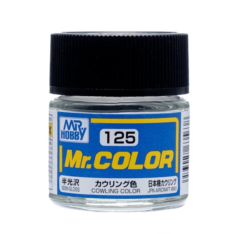 Mr.Hobby GSI-C125 - Semi-gloss - Cowling Color - 10ml