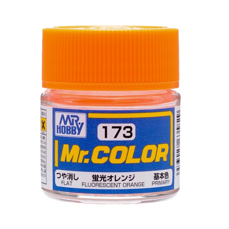 Mr.Hobby GSI-C173 - Flat - Fluorescent Orange - 10ml