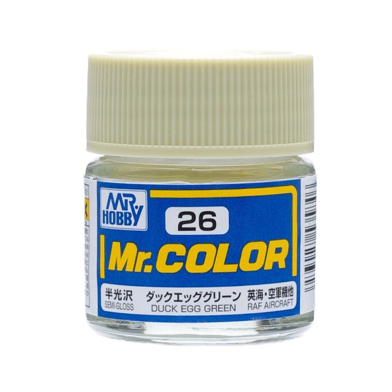 Mr.Hobby GSI-C26 - Semi-gloss - Duck Egg Green - 10ml