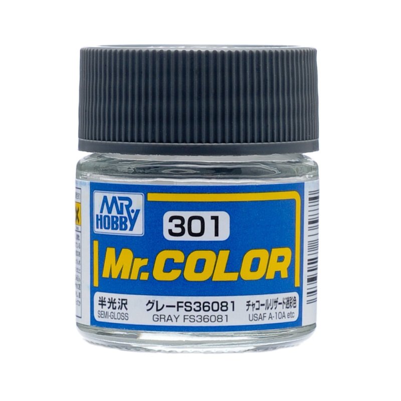 Mr.Hobby GSI-C301 - Semi-gloss - Gray FS36081 - 10ml