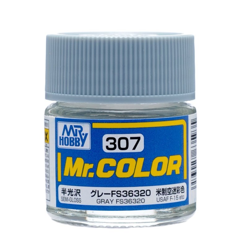 Mr.Hobby GSI-C307 - Semi-gloss - Gray FS36320 - 10ml