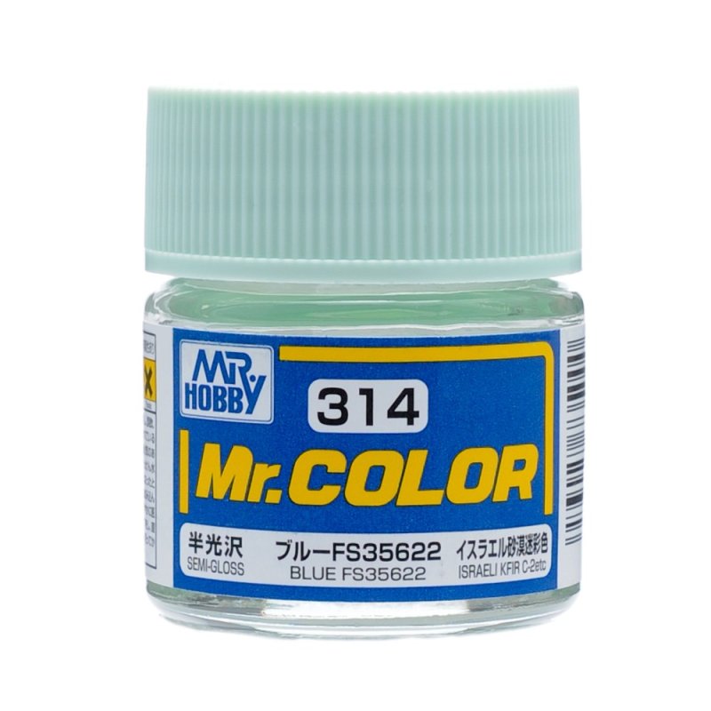 Mr.Hobby GSI-C314 - Semi-gloss - Blue FS35622 - 10ml