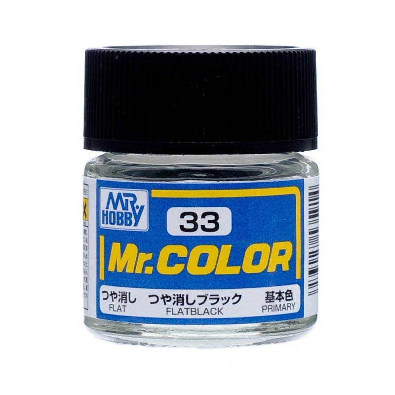 Mr.Hobby GSI-C33 - Flat - Black - 10ml
