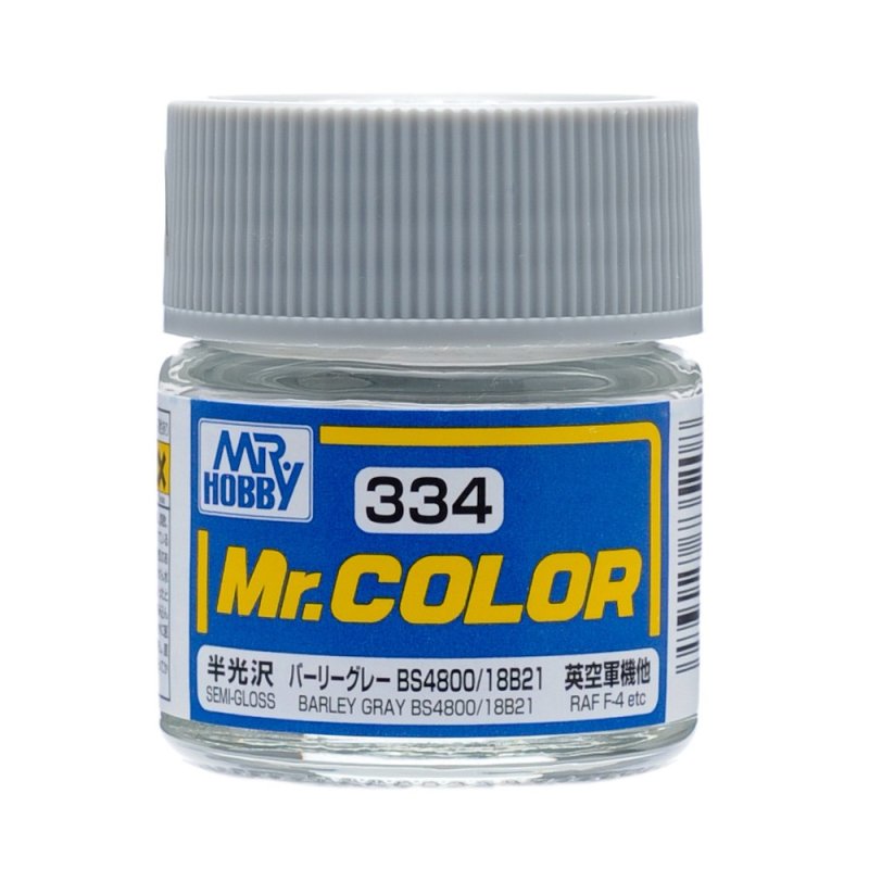 Mr.Hobby GSI-C334 - Semi-gloss - Barley Gray BS4800/18B21 - 10ml