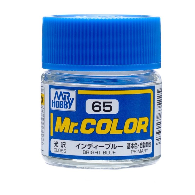 Mr.Hobby GSI-C65 - Gloss - Bright Blue - 10ml