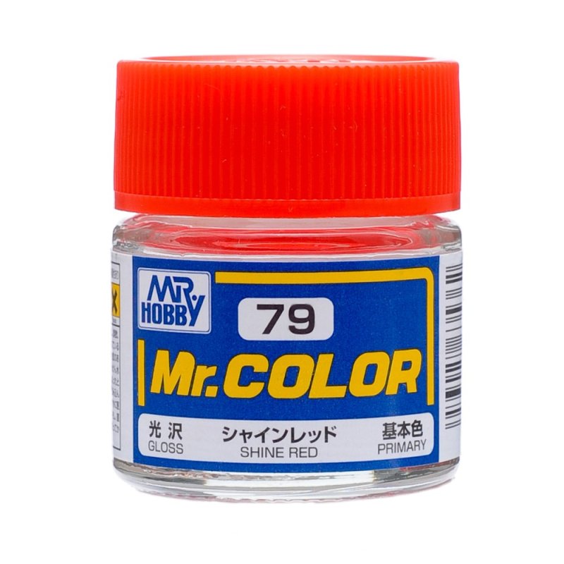 Mr.Hobby GSI-C79 - Gloss - Shine Red - 10ml