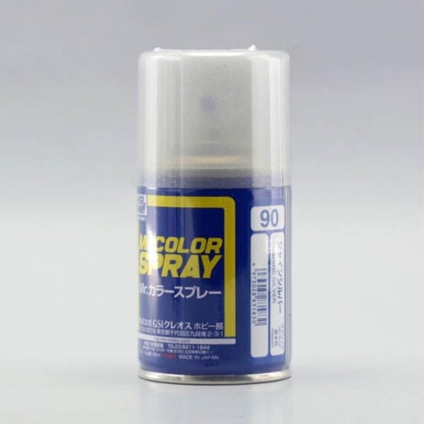 Mr.Hobby S90 - Mr.Color Spray Shine Silver (Metllic/Primary)