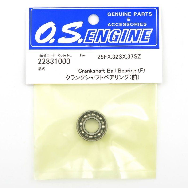 O.S. ENGINES CRANKSHAFT BALL BEARING F 25FX,32SX,37SZ