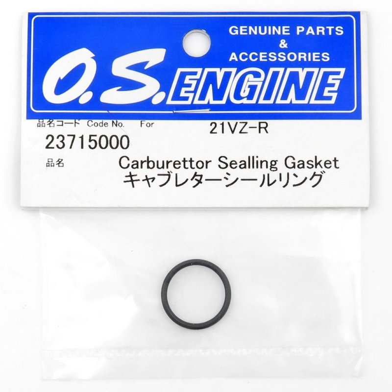 O.S. ENGINES CARBURETOR SEAL GASKET O-RING S-15 20K,21D 21VZ-R