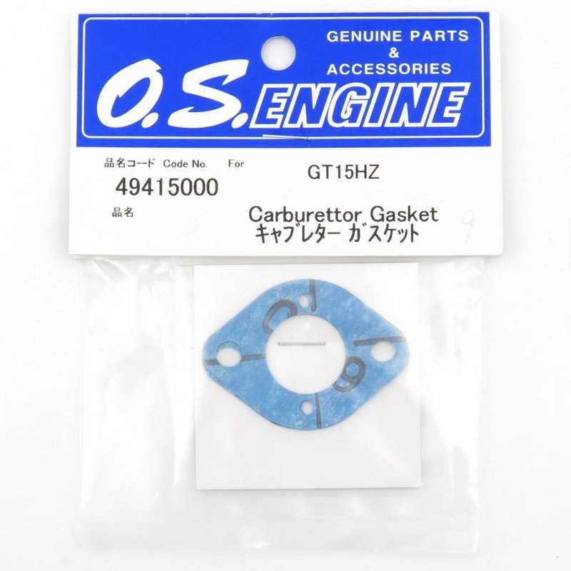 O.S. ENGINES CARBURETTOR GASKET GT15HZ