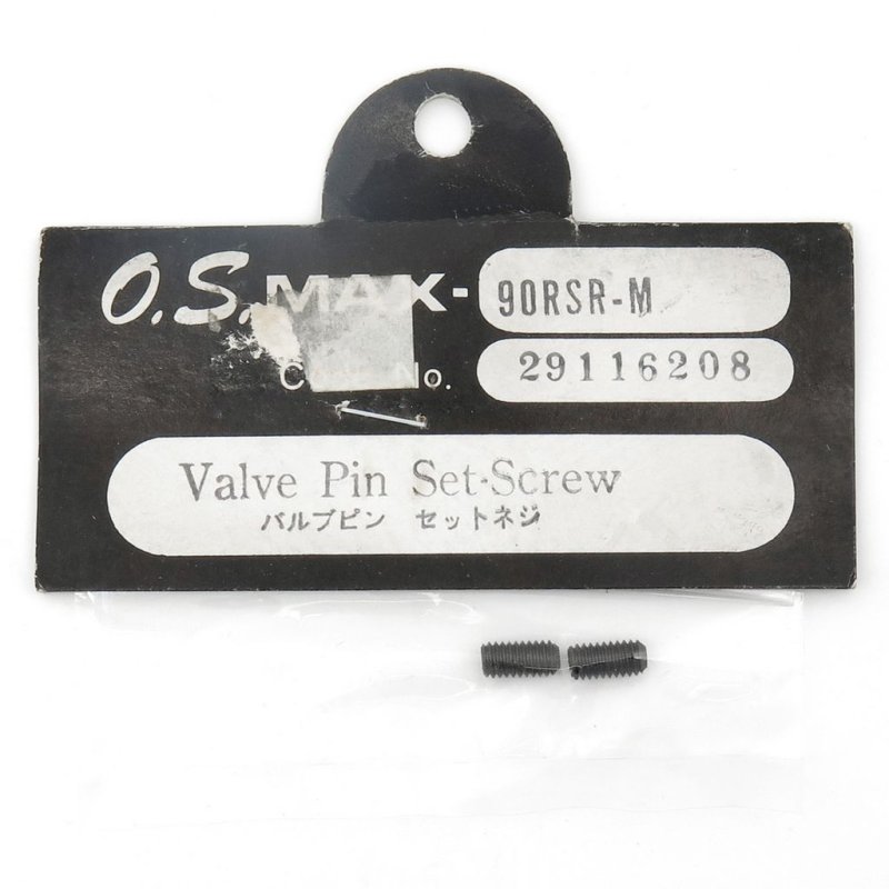 O.S. ENGINES VALVE PIN SET SCREW 90RSR-M