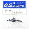 O.S. ENGINES HEXAGON SOCKET HEAD SCREW CAP SCREW M2.6X8 10 PCS