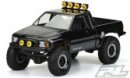 Pro-line #3466-00 | 1985 Toyota Hilux SR5 Clear Body (Cab & Bed) for SCX10 Trail Honcho 12.3 (313mm) Wheelbase