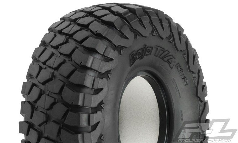 Pro-Line #10118-14 | BF Goodrich Baja T/A KR2 1.9\'\' G8 Rock Terrain Truck Tires with Memory Foam for Front or Rear 1.9\'\' Crawler