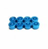 RACEOPT Aluminium 3mm Washer 8pcs , 3.0mm - Blue (RO-AW30-B)