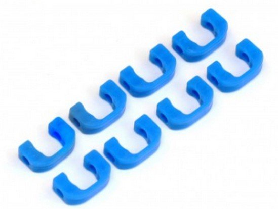 RAD-YK-10016 3.5mm POM C-blade for Yokomo BD7, 8 pcs (Blue)