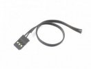 RAD-EA-10001 BLACK Futaba Servo Wires with Golden Connector