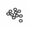 RH-510026K Aluminum Spacer 2.5x5x0.5mm, 10 pcs, Black H10081