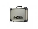 Sanwa 107A90552A M17/ MT-44 Aluminum Carrying Case Silver