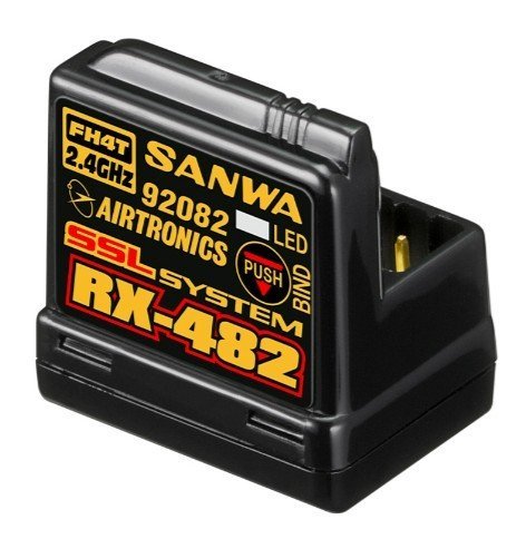 年末のプロモーション特価！ Black MT-S Sanwa Limited x2 RX-482 Receiver with Edition ホビーラジコン