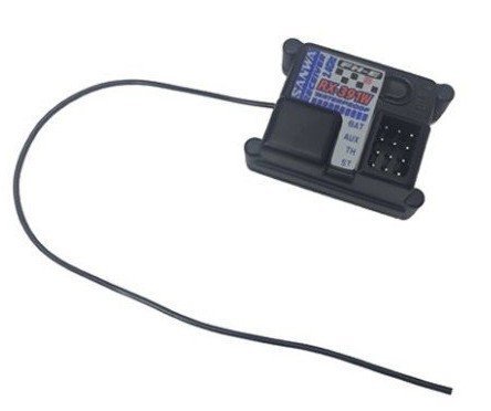 Sanwa MX-6 3-Channel 2.4GHz Transmitter with RX-391W Waterproof