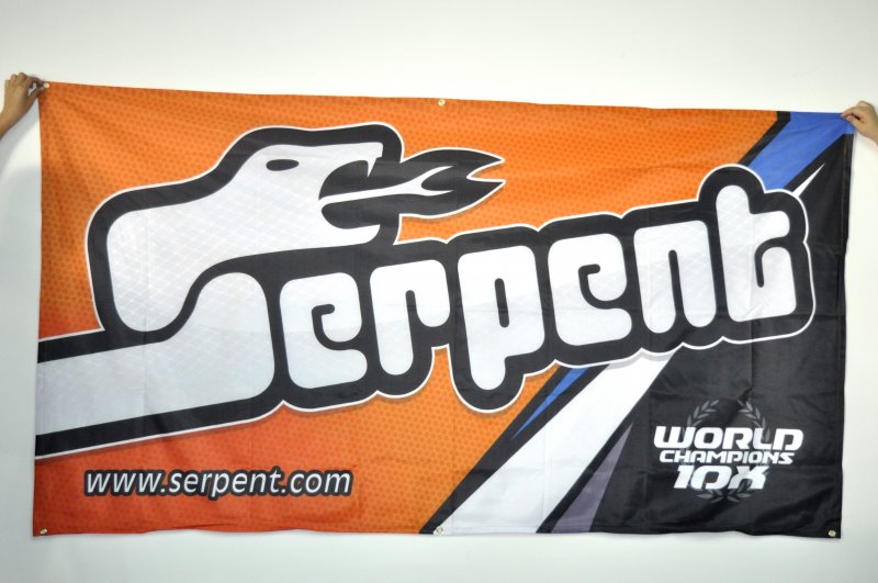 Serpent SER2008 SPT Trackbanner 200x100cm