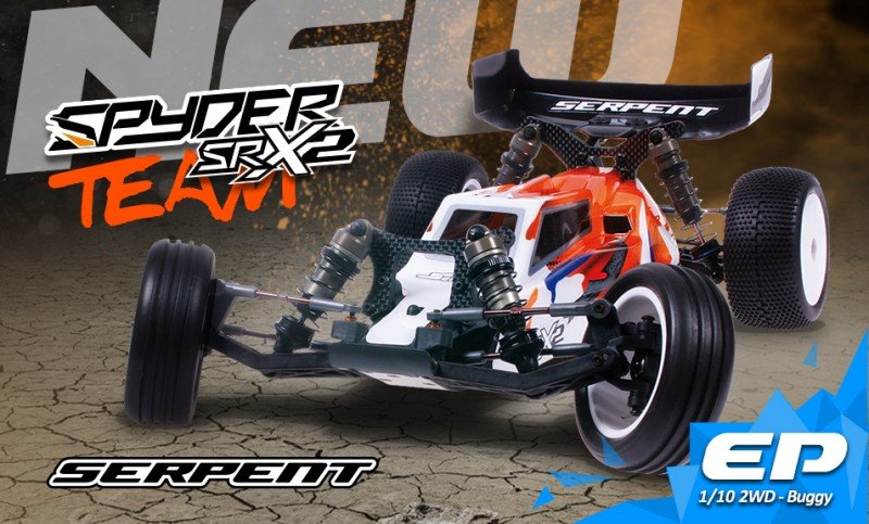 Serpent SER500008 Serpent Spyder SRX2 MH Team Edition 1/10 EP