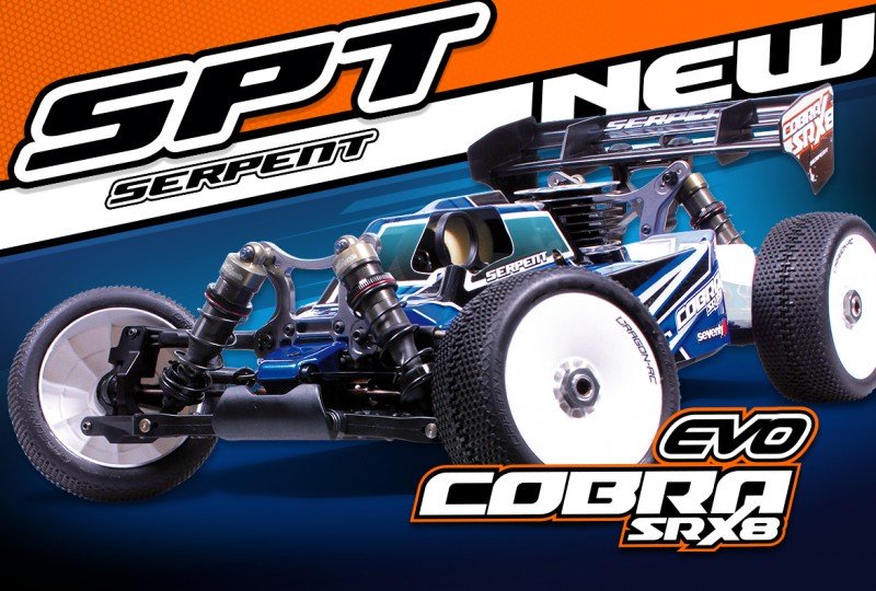 Serpent SER600019 Cobra SRX8 EVO GP 1/8 4wd