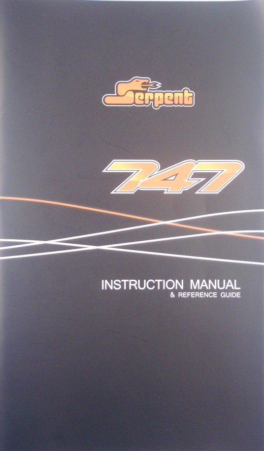 Serpent SER804299 Manual 747