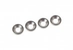Serpent SER903277 Washer M4 Conical Aluminium (4)