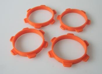 Serpent SER600631 Tire Mounting Band 1/8 Buggy Orange (4)