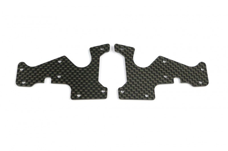 Serpent SER600887 Wishbone Insert Carbon Front Lower SRX8 (2)