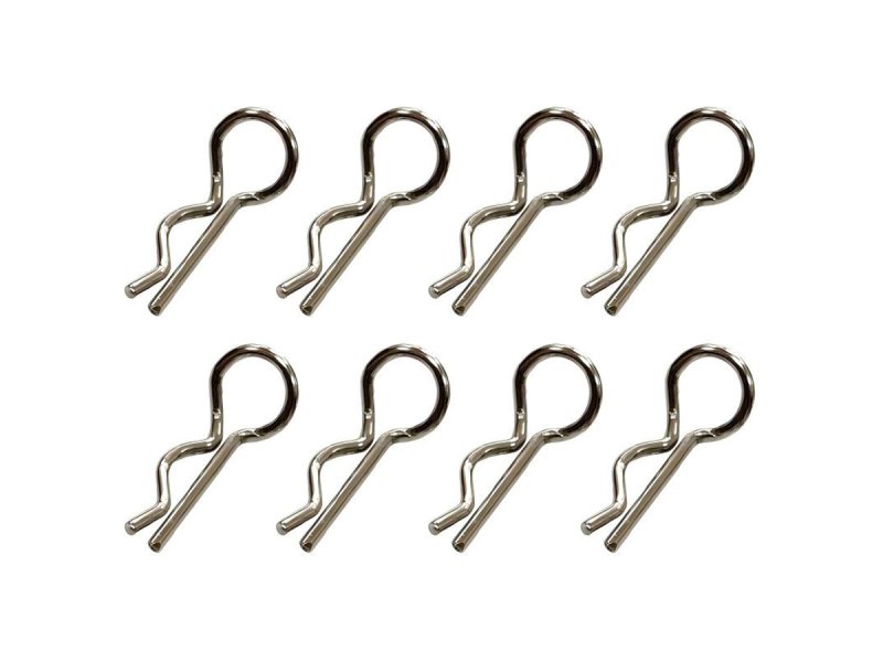 Serpent SER440161 Body clip (8) Mini Spyder MT