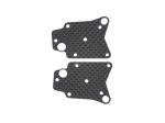 Serpent SER804435 Wishbone insert carbon Rear Lightweight