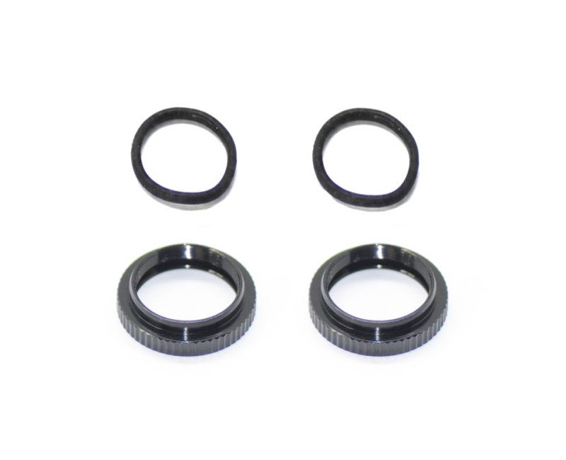 Serpent SER500183 Shock Adjust nut / Oring (2) SRX2