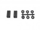 Serpent SER601316 Inserts for upright Aluminium 2deg V2 L+R SRX8