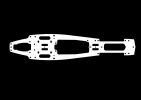 Serpent SER903772 Chassis Arrowspace Magnesium S989