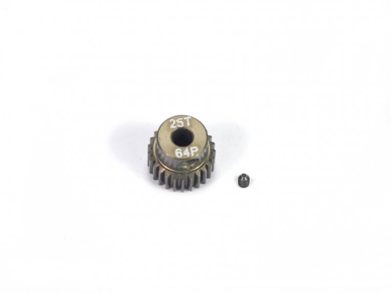 Serpent SER120112 Motor-pinion Aluminium Hard 64P / 25T