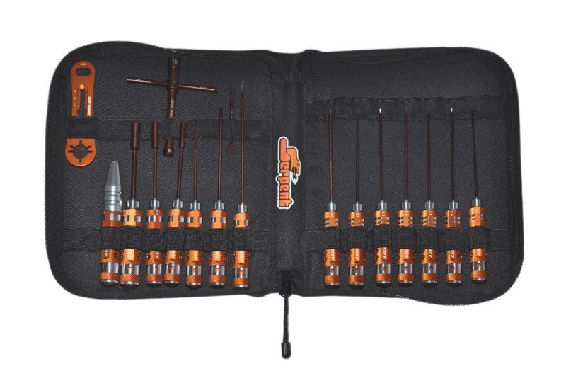 Serpent SER190506 Toolset FOR Onroad (17pcs) With Tools bag