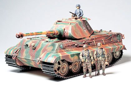 Tamiya 36201 - 1/16 German King Tiger Porsche Turret WWII