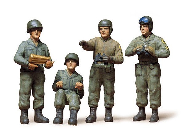 Tamiya 35004 - 1/35 U.S.ARMY TANK CREW