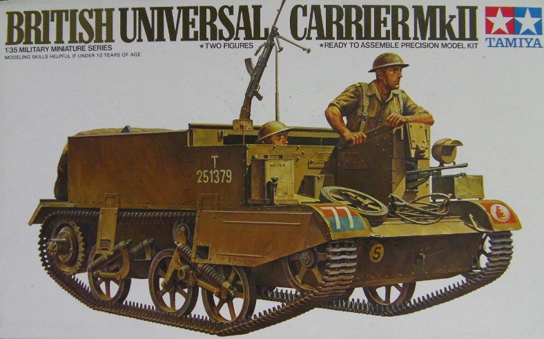 Tamiya 35089 - 1/35 BRITISH UNIVERSAL CARRIER Mk. II