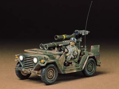 Tamiya 35125 - 1/35 U.S. M151A2 w/ TOW Missile Launcher WWII