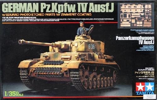 Tamiya 35262 - 1/35 Pz.Kpfw.IV Ausf.J w/Eduard Photo-Etched Detail Parts